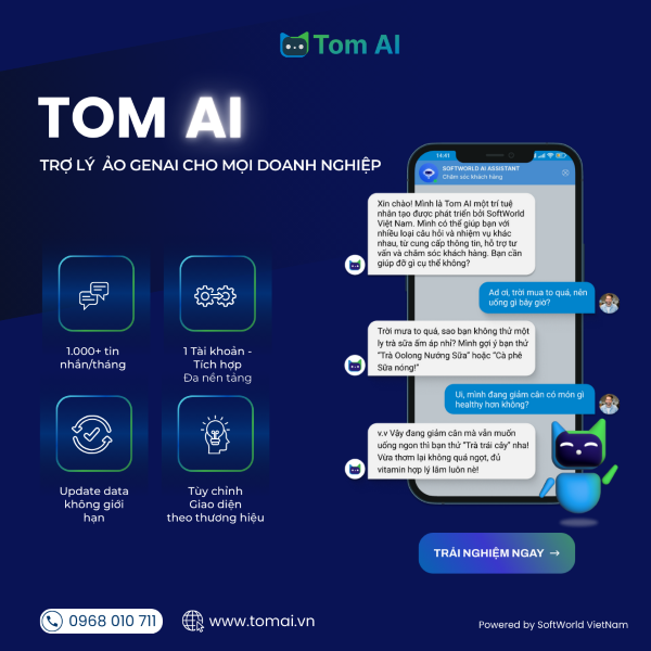 TomAI launching - Công Ty TNHH Soft World Việt Nam